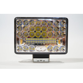 Фара LED прямокутна 144W 6000K (48 діодів) (15см х 11см х 3см) (ближній + дальній)