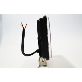 Фара LED прямокутна 144W 6000K (48 діодів) (15см х 11см х 3см) (ближній + дальній)